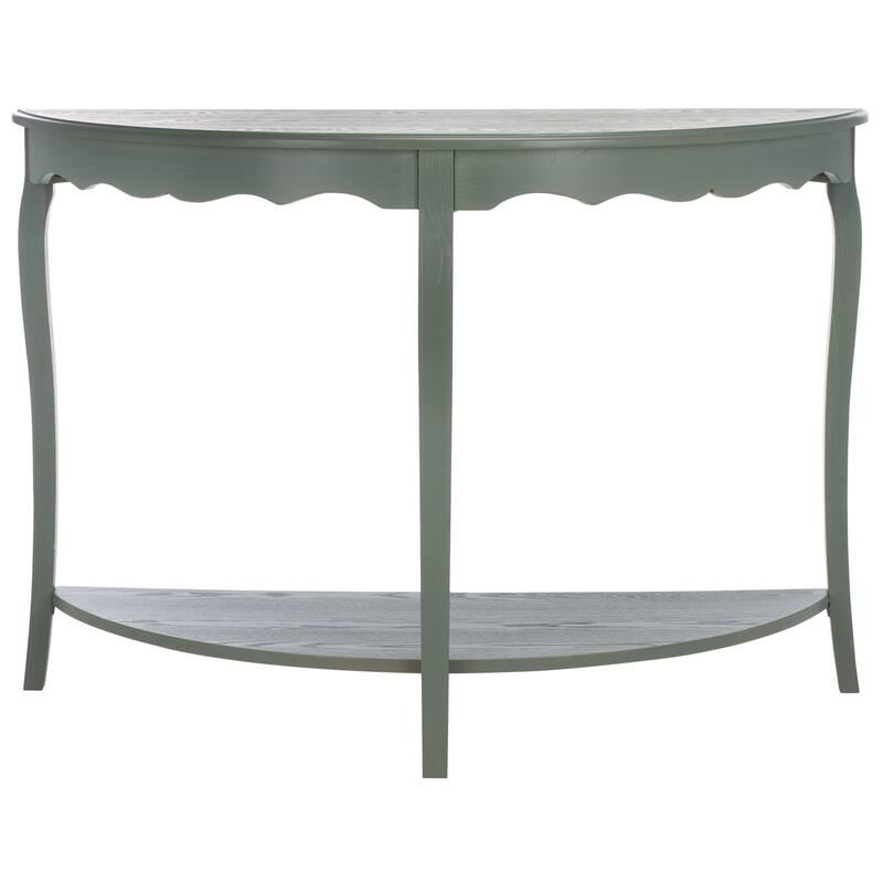 SAFAVIEH Getulia Console Table- 48" x 18" x 33" - 48Wx18Dx33H - Ash Grey