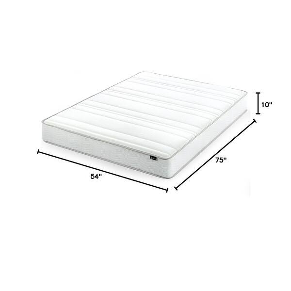 10 Inch Foam and Spring Mattress / CertiPURUS Certified Foams