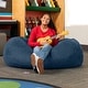 preview thumbnail 10 of 62, Jaxx 4' Lounger Bean Bag Chair Navy