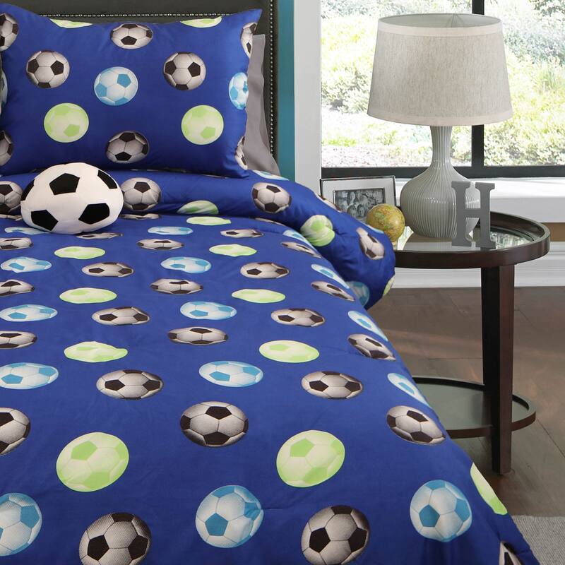 Riverbrook Home Soccer League 4 Piece Comforter Set
