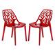 Option Transparent Red