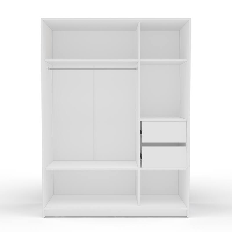 Polifurniture Denmark Bedroom Armoire with 3 Sliding Doors