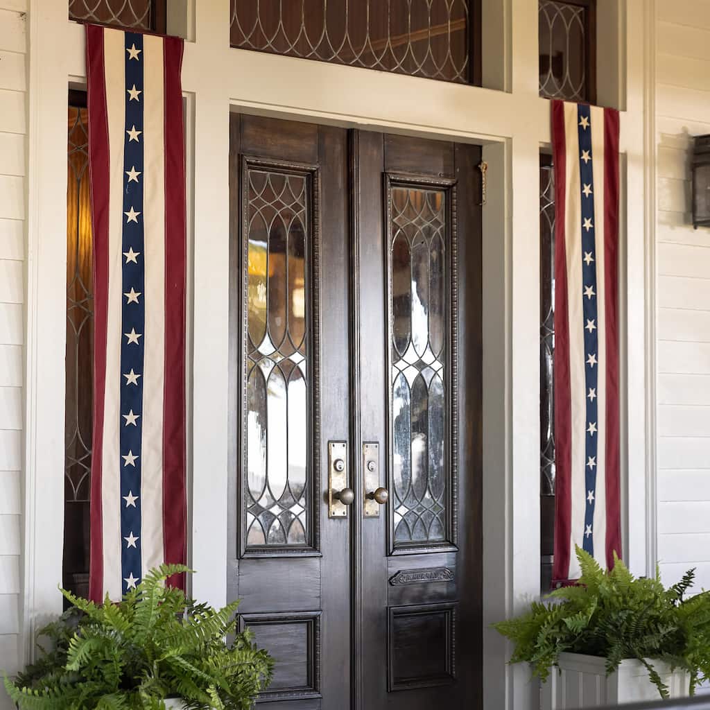 Classic Cotton Patriotic Pillar Bunting
