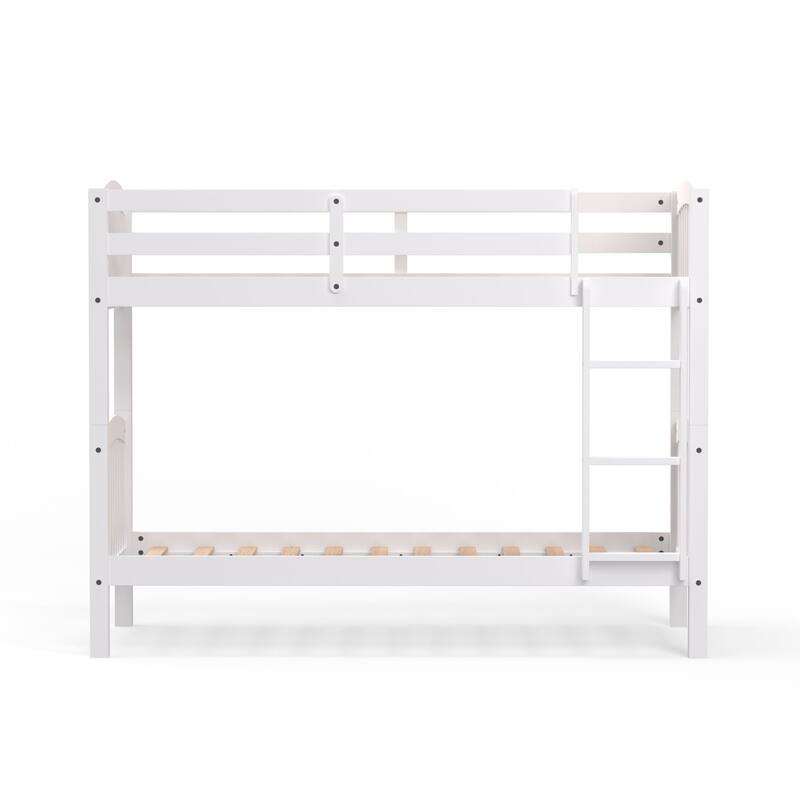 Arca Wood Twin Over Twin Bunk Bed