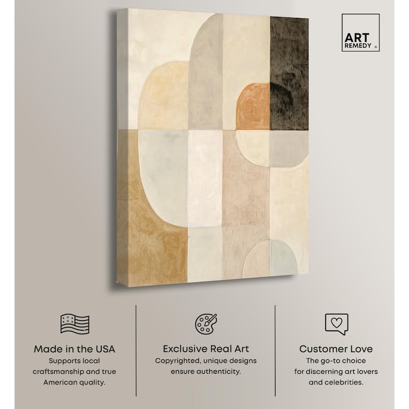 Overlapping Planes I Canvas by Art Remedy, Gallery Wrapped