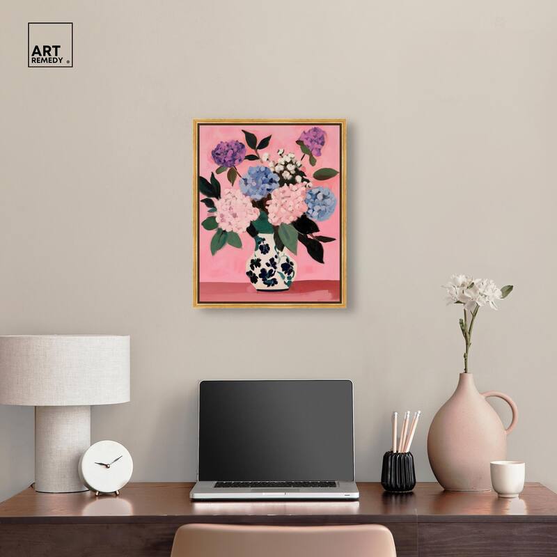 Flower Pot Dream II Canvas by Art Remedy