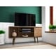 preview thumbnail 2 of 14, Liberty Mid-century Modern 5-shelf TV Stand