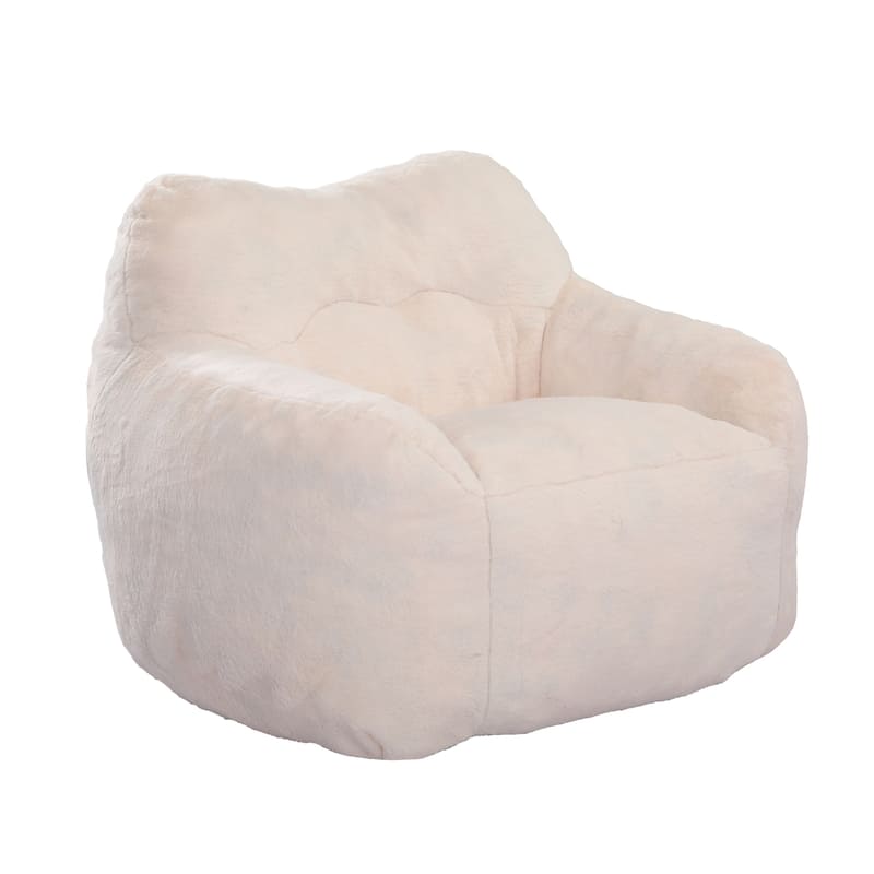Bean Bag Chair, Bean Bag Sofa Chair with Armrests Stuffed High-Density Foam, Lazy Sofa Comfy Chairs BeanBag Chair