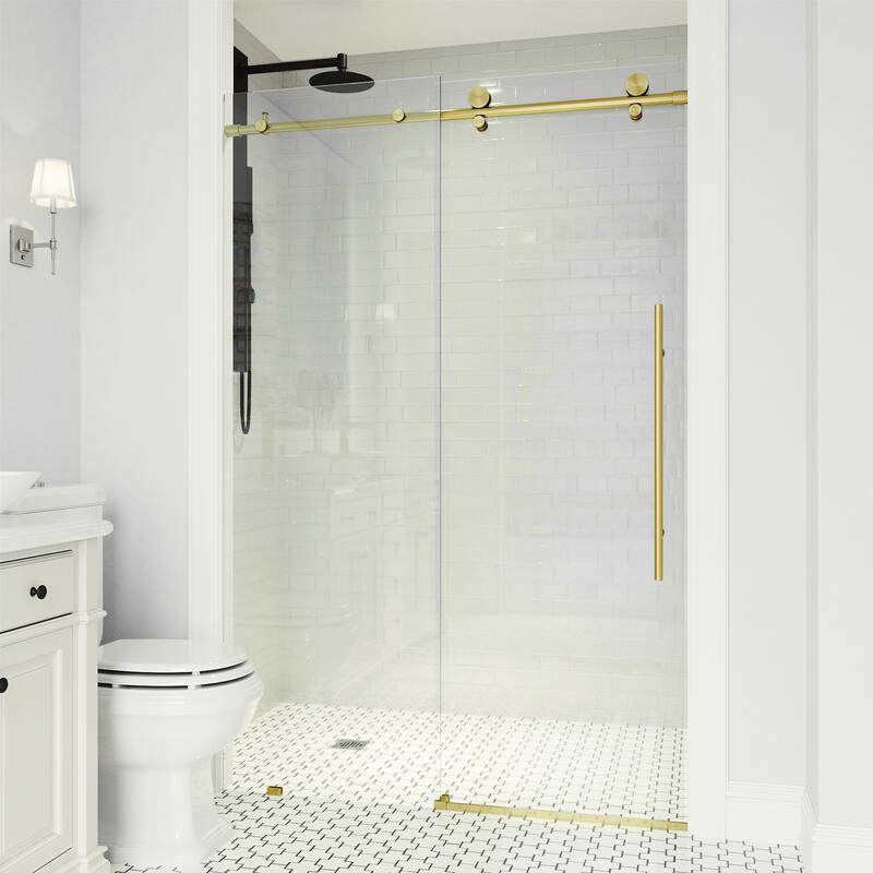 VIGO Elan E-Class Frameless Sliding Shower Door