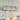 6-Light Modern Industrial Linear Crystal Kitchen Island Pendant Light - 43.3"