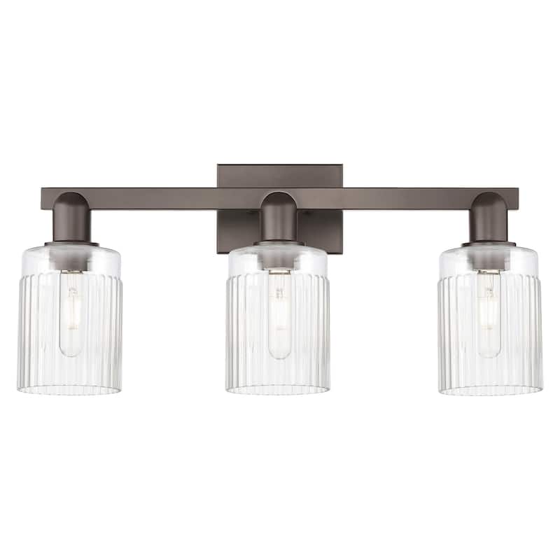 Innovations Lighting 716-3W-11-24 Hadley Vanity Hadley 3 Light 24" - Oil Rubbed Bronze / Clear