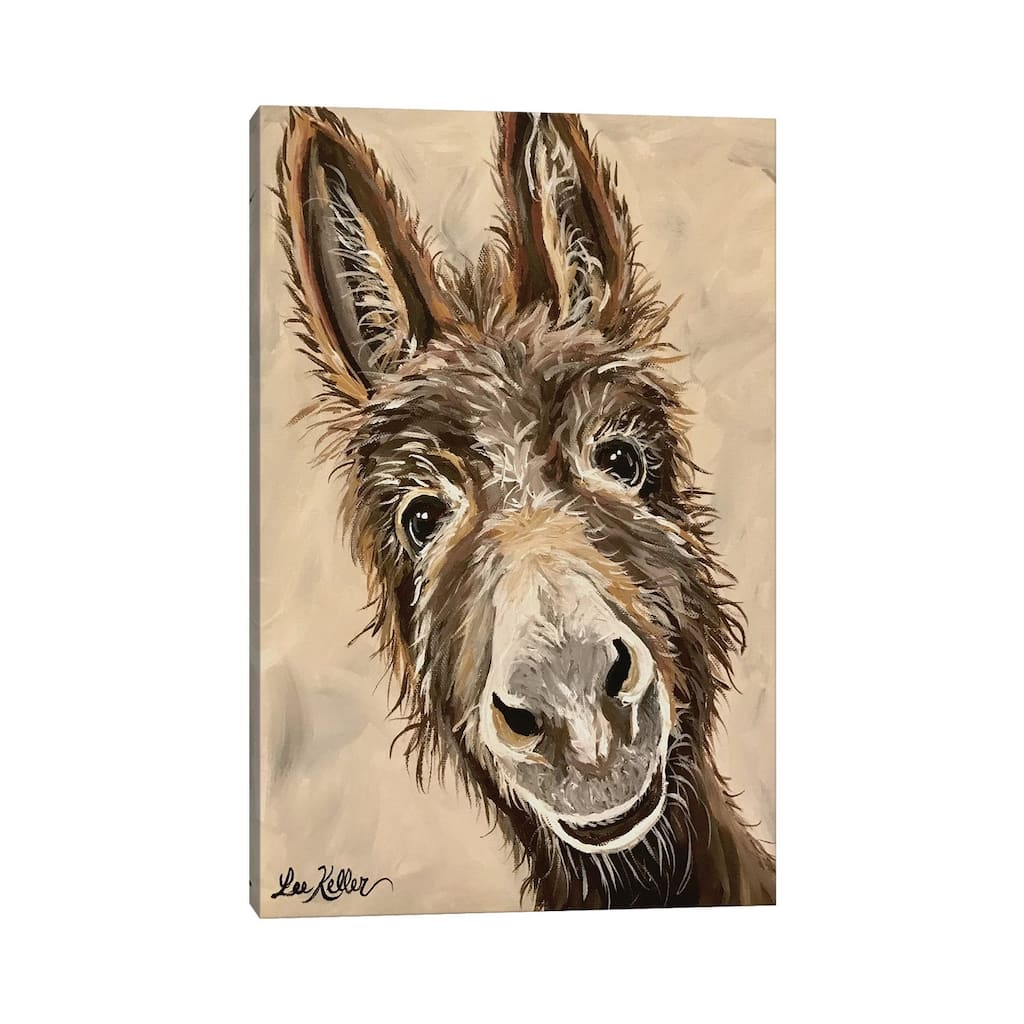 iCanvas "Donkey" by Hippie Hound Studios Canvas Print