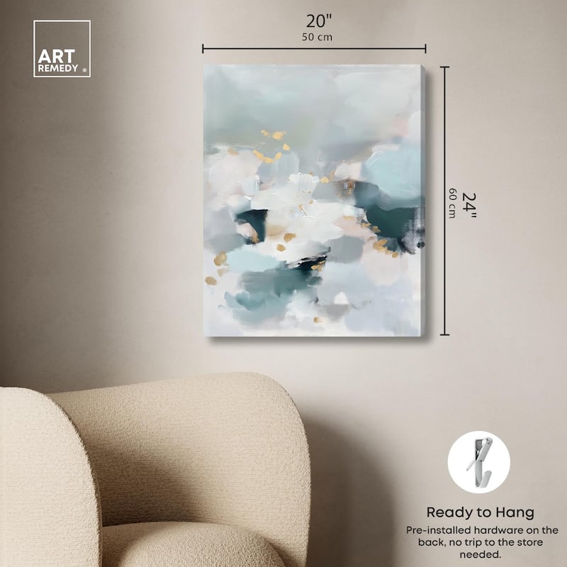 Morning Dew II Canvas by Art Remedy, Gallery Wrapped