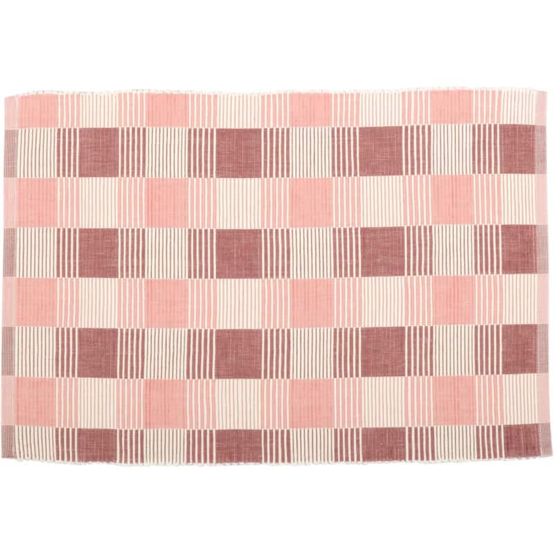 Daphne Ribbed Placemat Set of 6 12x18 - Placemat 12x18