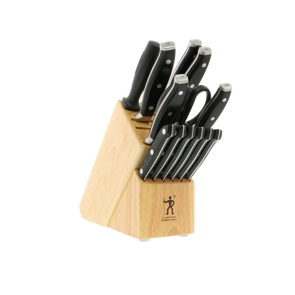 J.A. Henckels International Forged Premio 14-pc Knife Block Set