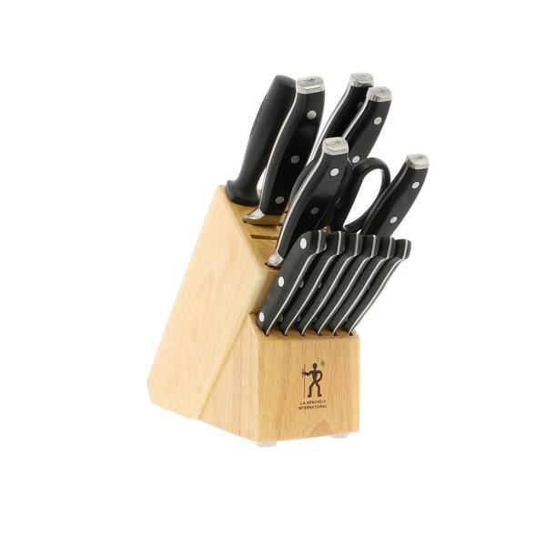 Shop J A Henckels International Forged Premio 14 Pc Knife Block Set Overstock 15003286