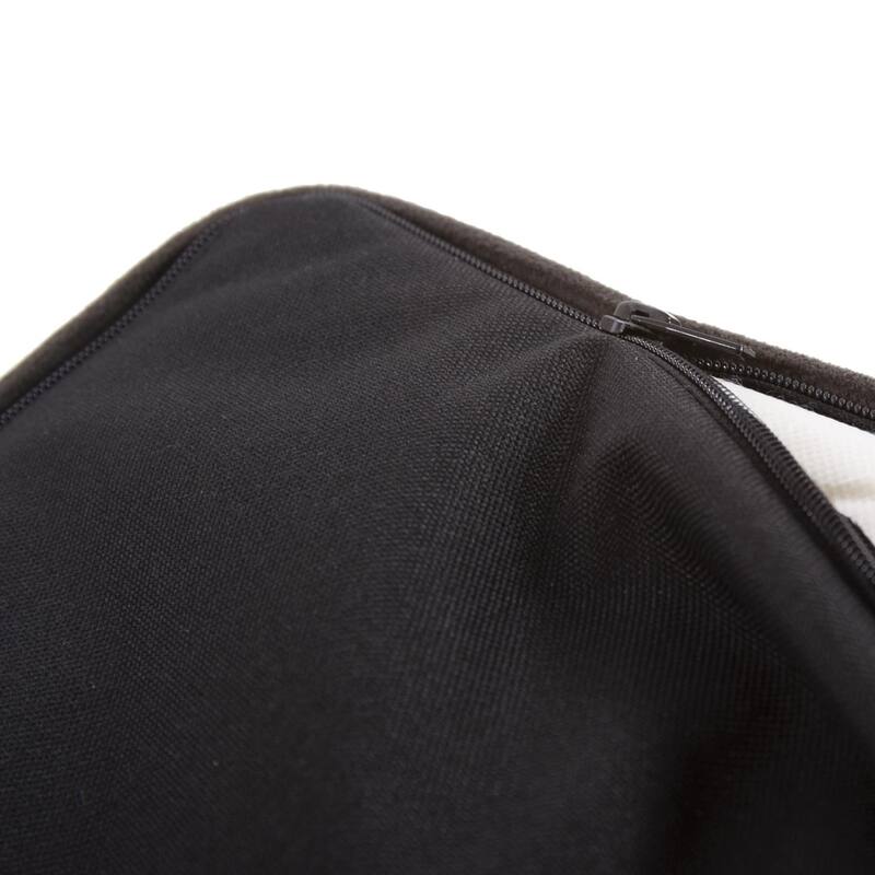 Allan Andrews No Tip Block Ottoman with Cover, Sterling Collection