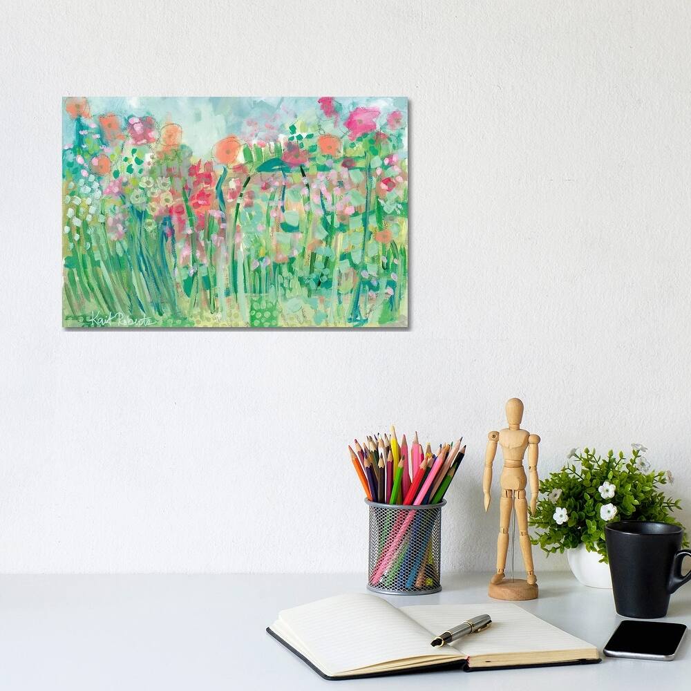 iCanvas "Growing Things I" by Kait Roberts Canvas Print