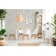 preview thumbnail 5 of 3, Galerie Wallcoverings Woods and Wicker Collection Dual Stripe Wood Effect Matte Finish Vinyl on Non-woven Wallpaper Roll