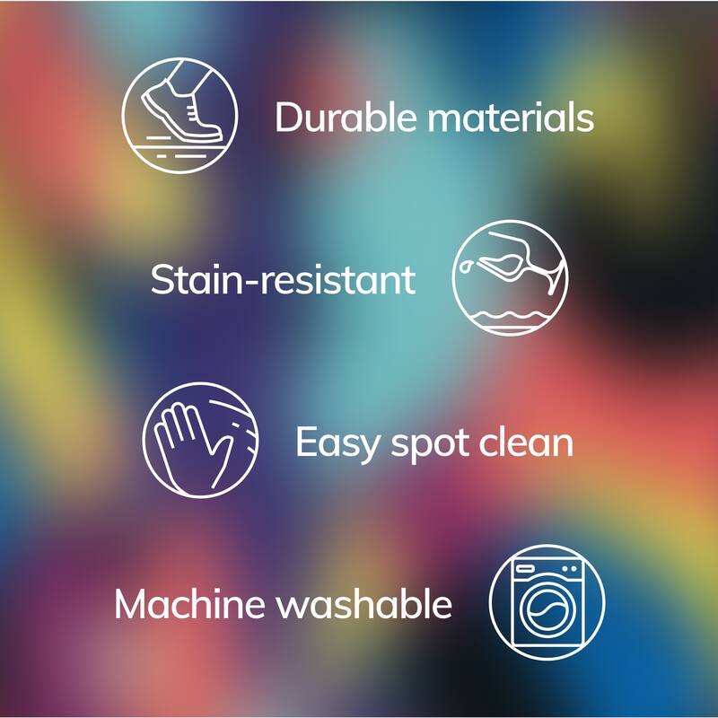 Well Woven x Misha Tyutyunik Sunday Jungle Aubade Rug