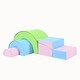 preview thumbnail 8 of 7, 5-Piece Kids Climbing Toys for Toddlers,Foam Climbing Blocks for Babies,Kids Crawling and Climbing Indoor Active Play Structure