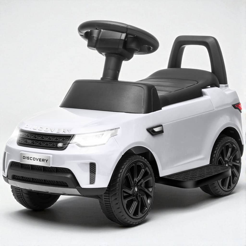 Land Rover Licensed 6V Ride-On Push Car for Kids, 2-in-1 Sliding Car, Music, Headlights for 18-60 Months