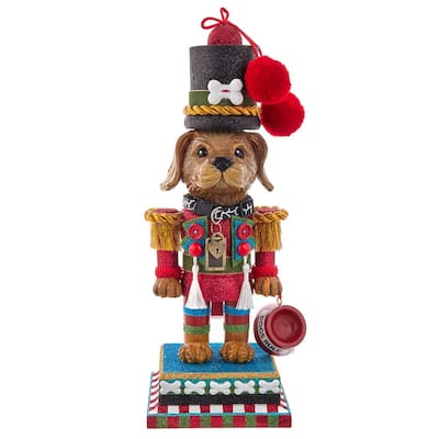 Kurt Adler 15-Inch Hollywood Dogs Rule Nutcracker - Multicolored