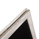 preview thumbnail 38 of 158, Wood A-Frame Magnetic Chalkboard Set-Markers, Stencils, and Magnets