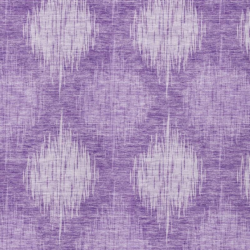 HomeRoots Ikat Transitional Rectangle Outdoor Rug