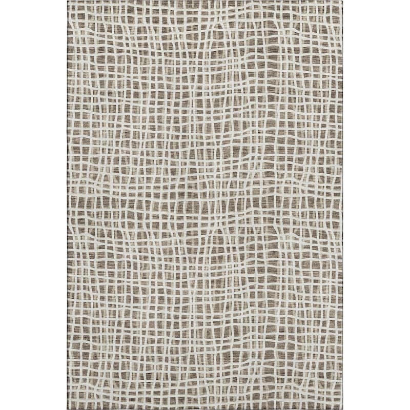 Premium Washable Super Soft Modern Lines Mayfield Rug
