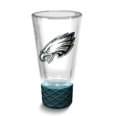NFL Philadelphia Eagles Collectors 4 Oz. Shot Glass with Silicone Base
