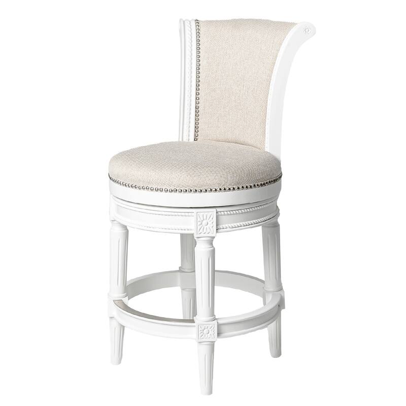 Maven Lane Pullman Swivel Kitchen Dining Stool