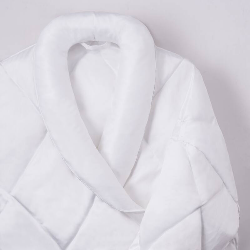 Satin Puffer Down Alternative Bath Robe On Sale Bed Bath & Beyond