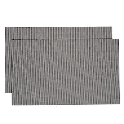Place Mats, 450x300mm Table Mats Set of 2 PVC Washable Woven Placemat