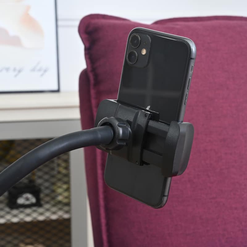 Adjustable Recliner Sofa for Adults with Mobile Phone Holder and Cup Holder