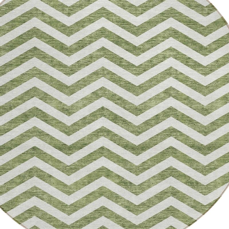 HomeRoots Chevron Transitional Rectangle Outdoor Rug