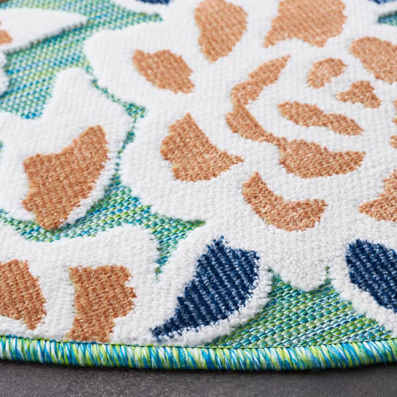 SAFAVIEH Cabana Cassie Indoor/ Outdoor Waterproof Transitional Rug