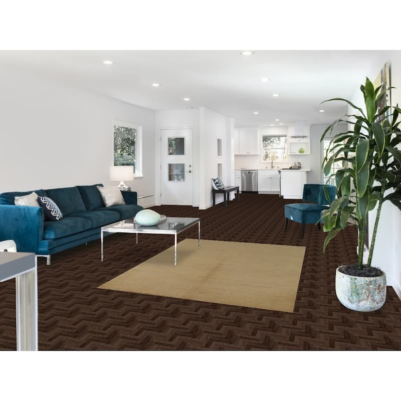 Modern Gabbeh Oriental Rug Handmade Wool Carpet - 4'9"x 6'4"