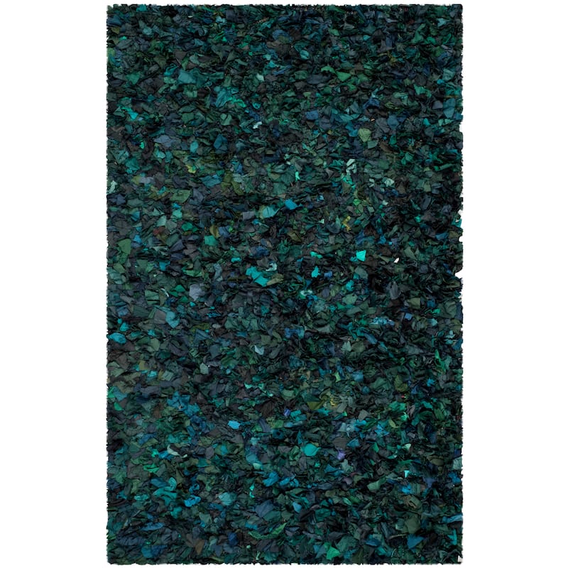 SAFAVIEH Handmade Rio Shag Chihoko 3.5-inch Extra Thick Decorative Rug