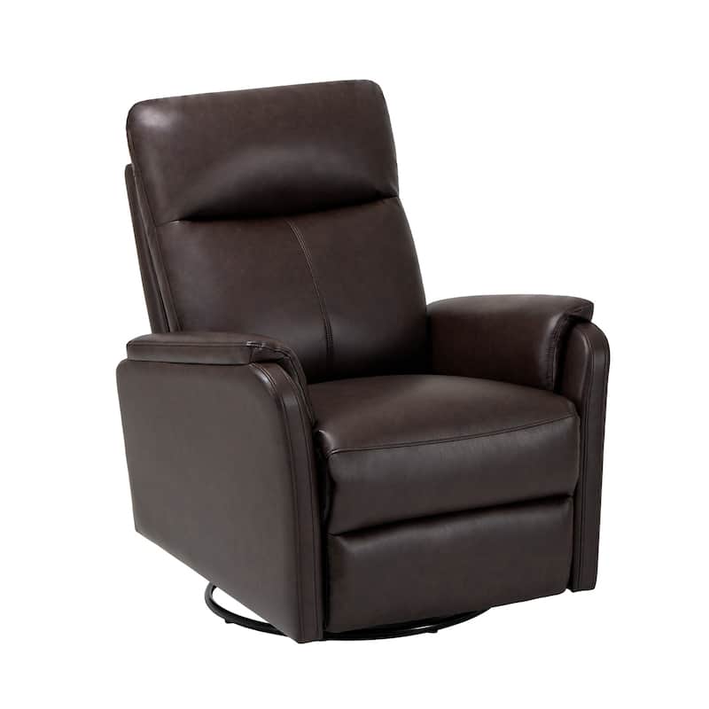 Fabric Recliner Sofa Chair Swivel Rocking Footrest-Single Seat for Living Room