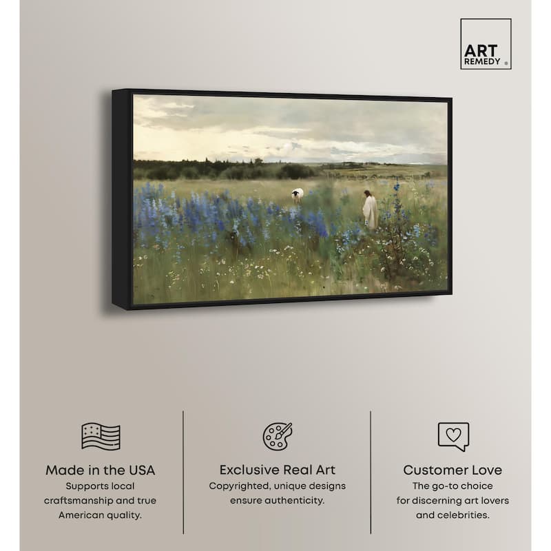 Path of the Shepherd Canvas by Art Remedy