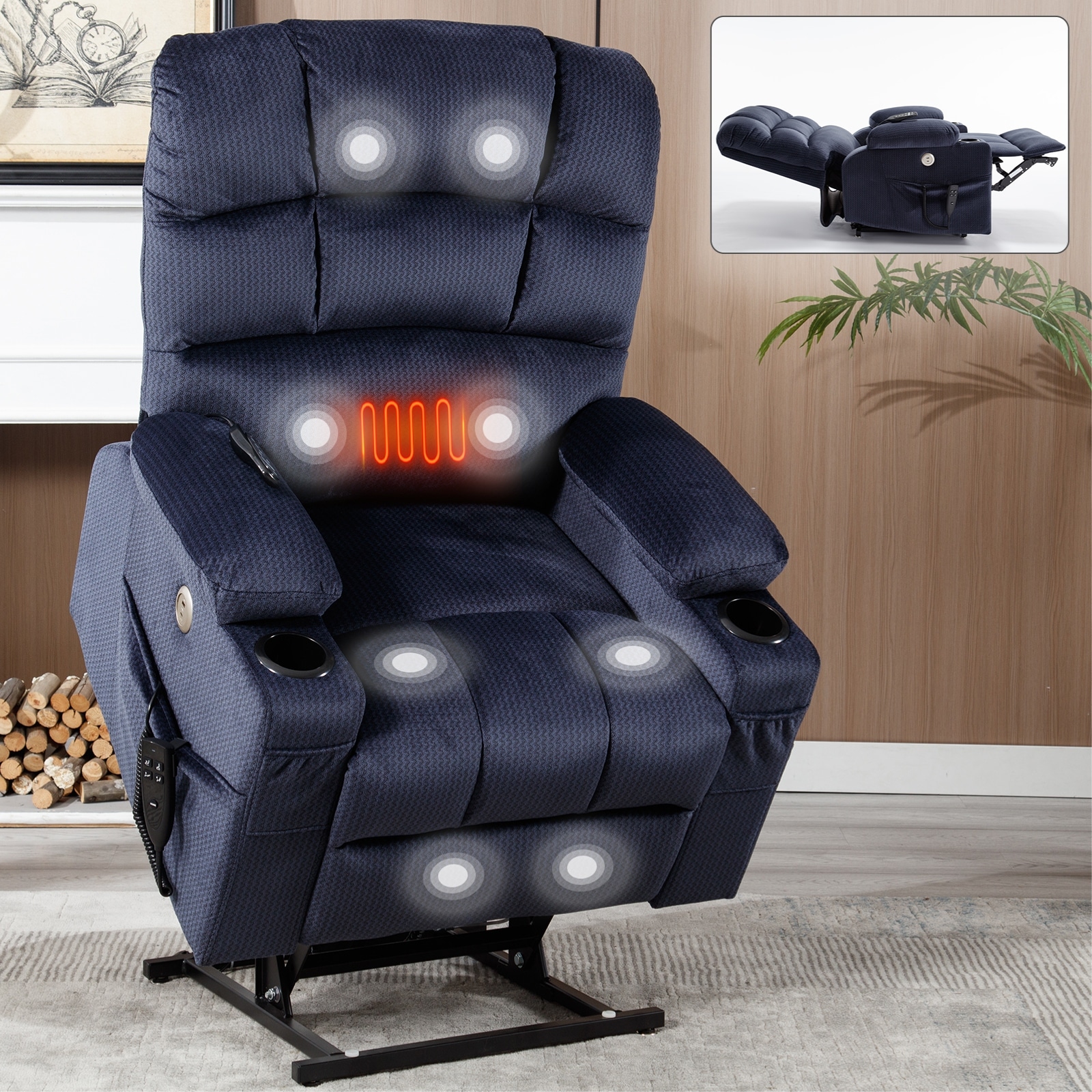 Massage Chair Bantia Leatherette Office Executive Chair Office
