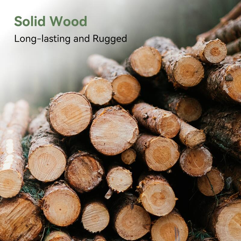 Solid Wood TV Stand, 63" Extra Long Media TV Consoles Table for Living Room Gaming Entertainment Center for TVs up to 75 Inches