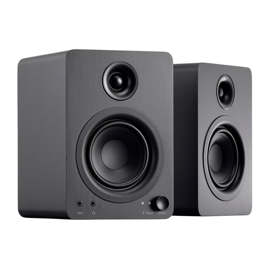monoprice bookshelf speakers