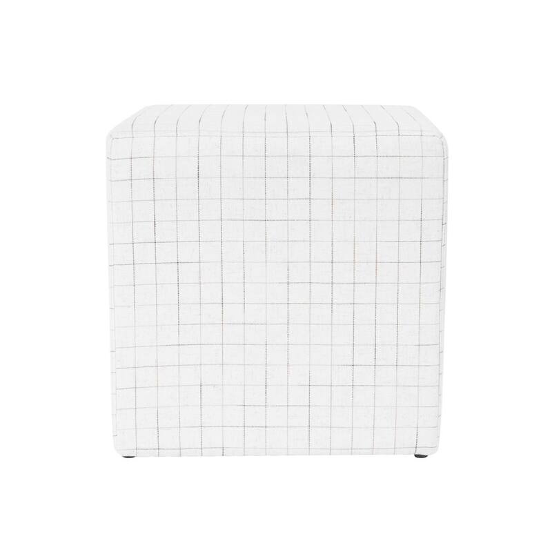 HomePop Soft Cube Ottoman