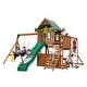 preview thumbnail 2 of 11, Swing-N-Slide Knightsbridge Plus Wood Outdoor Swing Set