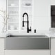 preview thumbnail 61 of 156, VIGO Edison 19" H Single Handle Pull-Down Sprayer Kitchen Faucet