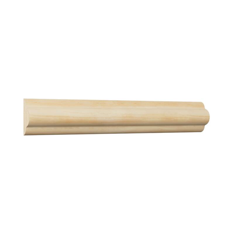 WM1215: 9/16-in x 1-1/4-in x 96-in Americraft Solid Hardwood Stain Grade Joint Moulding