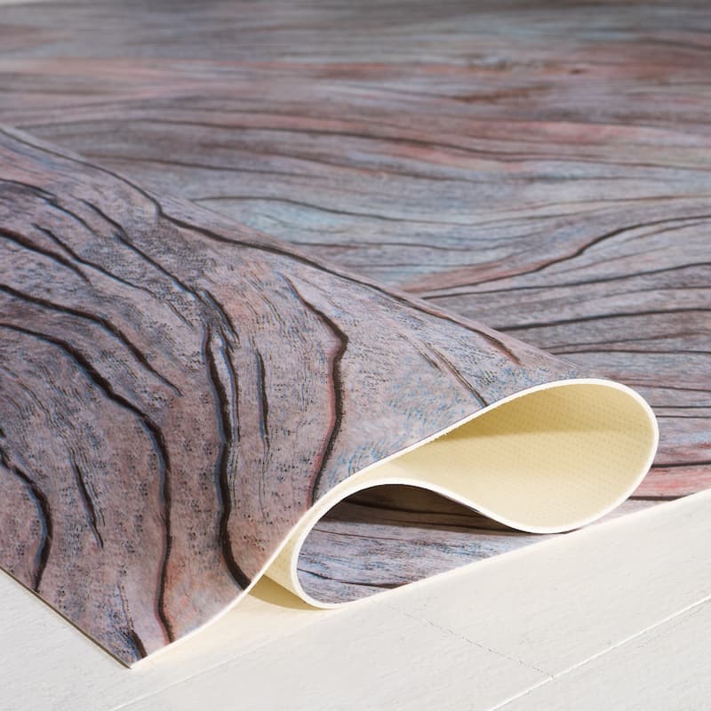 SAFAVIEH Vinyl Floor Myrtille Durable Floor Mat Rug