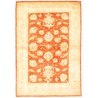 ECARPETGALLERY Hand-knotted Chobi Finest Dark Copper Wool Rug - 3'3 x 5 ...